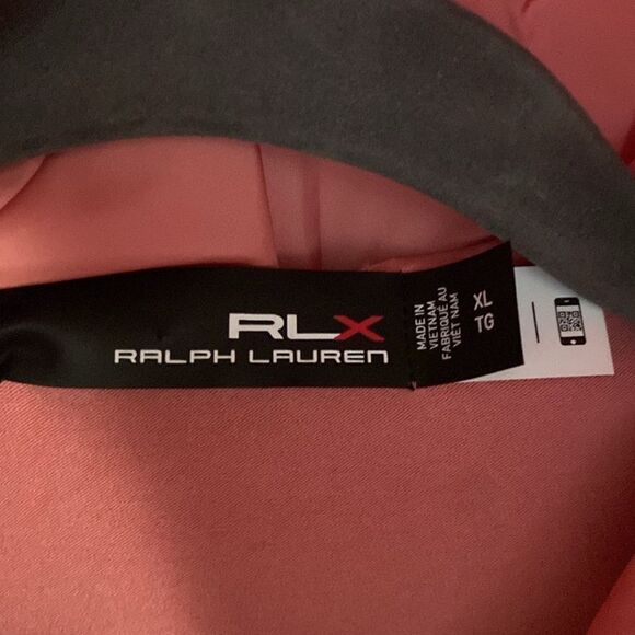 NWT-RLX- Ralph Lauren-Hybrid Performance Fleece Hoodie Desert Rose- Size XL - Picture 11 of 14